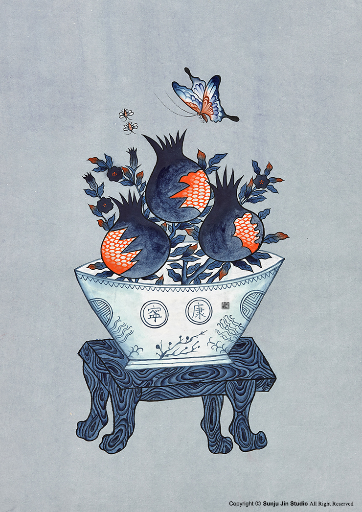 석류소과도 Soquago_pomegranate