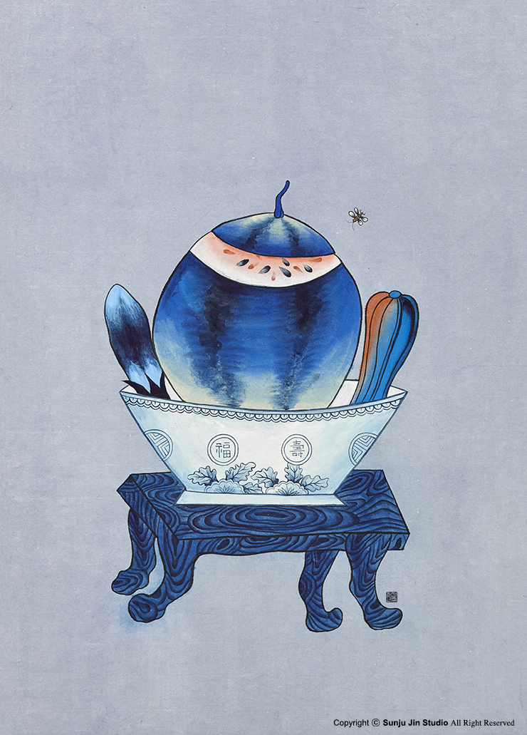 파란수박740