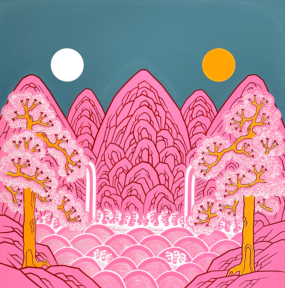 일월오봉도_핑크 Ilworobongdo_Pink [Limited Edition]
